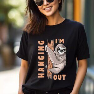 I am Hanging Out Shirt, Bear Shirt, Funny Shirt, Unisex Funny Shirt